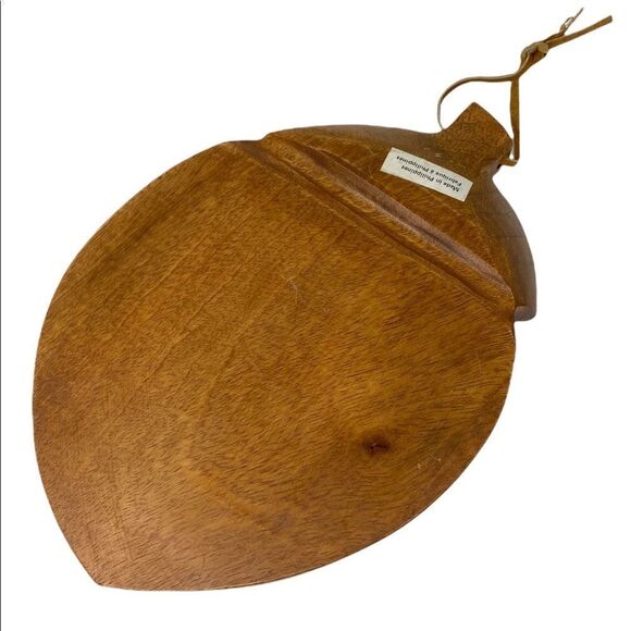 🆕 Wood Lemon Shaped Bowl - Picture 3 of 9